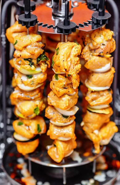 Casa shish kebab — Foto Stock