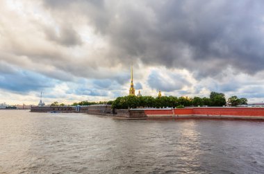 Peter and Paul Fortress clipart