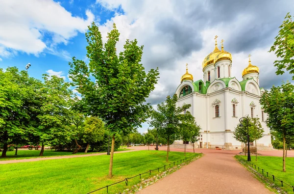 Catedral de Ekaterina em Pushkin — Fotografia de Stock