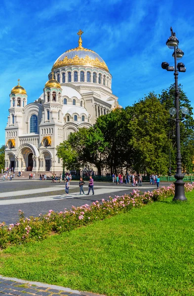 Naval cathedral of Saint Nicholas — Stock Photo, Image