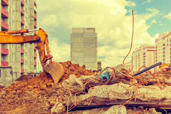 View of construction site — Stock Photo, Image