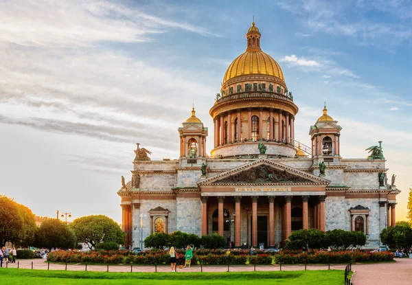 Saint Isaac 's Cathedral i Sankt Petersborg - Stock-foto