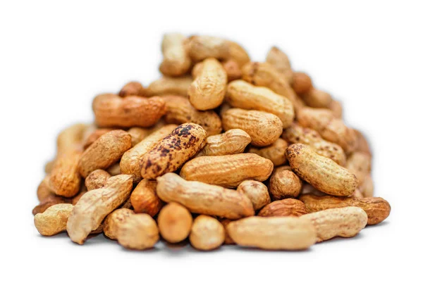 Montón de cacahuetes secos — Foto de Stock