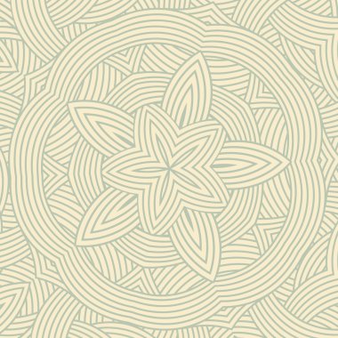 Celtic knot desen kartı, mandala, muska