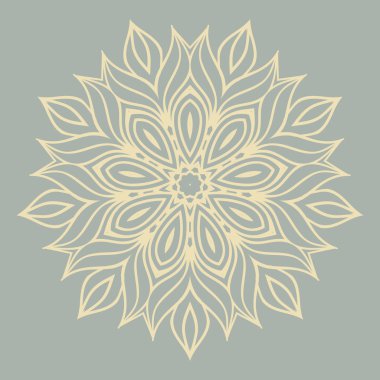 Celtic knot desen kartı, mandala, muska