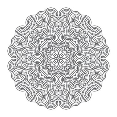 Celtic knot desen kartı, mandala, muska
