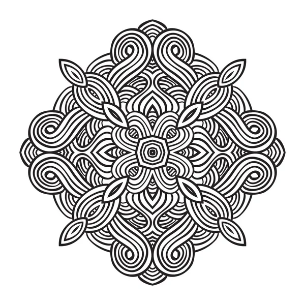 Kelttiläinen solmu kuvio kortti, Mandala, amuletti — vektorikuva