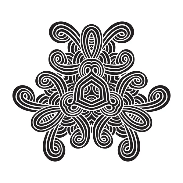 Celtic knot desen kartı, mandala, muska — Stok Vektör