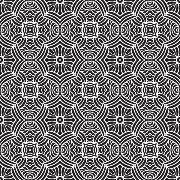 Ethnic seamless pattern ornament print design — Stock Vector