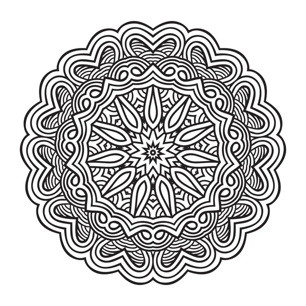 Kelttiläinen solmu kuvio kortti, Mandala, amuletti — vektorikuva