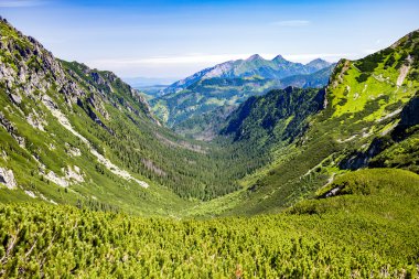 Tatra Dağları'nda ilham verici Dağ Manzaralı