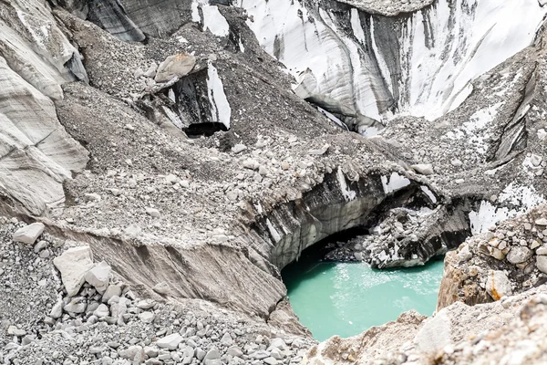 Himalája Khumbu gleccser-tó — Stock Fotó