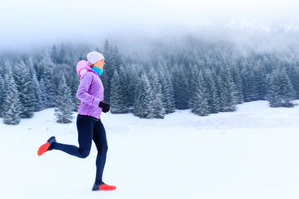 Femme fitness inspiration et motivation, coureuse — Photo