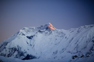 Dağ ilham verici manzara, Annapurn, Nepal