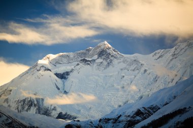 Mountain inspirational landscape, Annapurna range Nepal