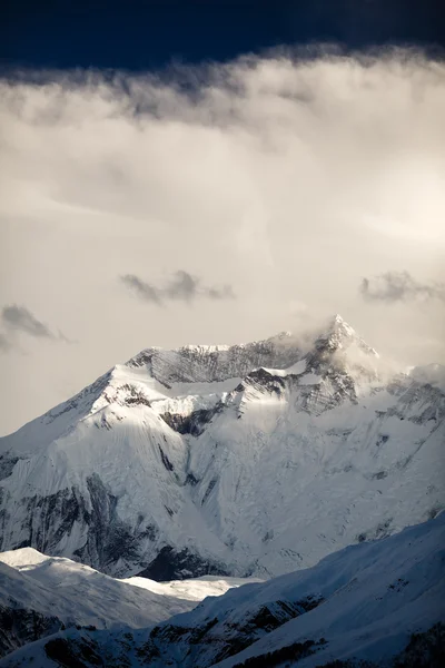 Mountain inspirational landscape, Annapurna range Nepal — Stock Photo, Image