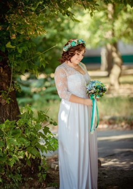Gelin buketi Bahçe ile