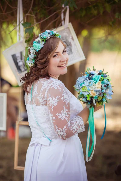 Gelin buketi Bahçe ile