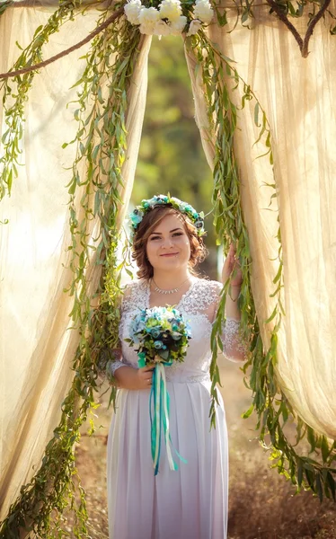 Gelin buketi Bahçe ile