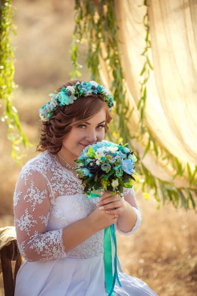 Gelin buketi Bahçe ile