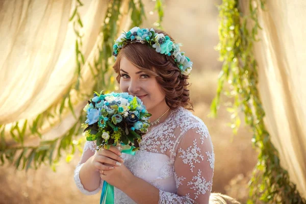 Gelin buketi Bahçe ile