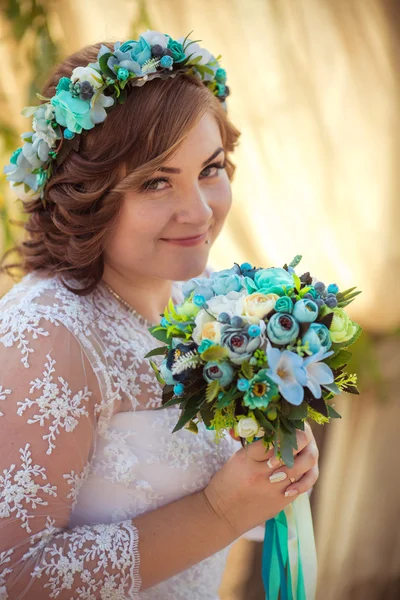 Gelin buketi Bahçe ile