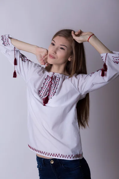 아름 다운 우크라이나 여자 — 스톡 사진