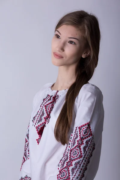 Beautiful Ukrainian girl — Stock Photo, Image