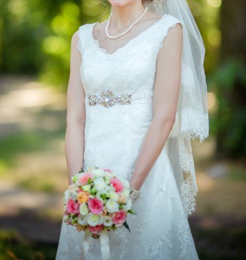 Gelin buketi Bahçe ile