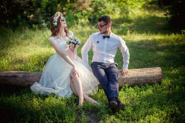 mutlu gelin ve damat