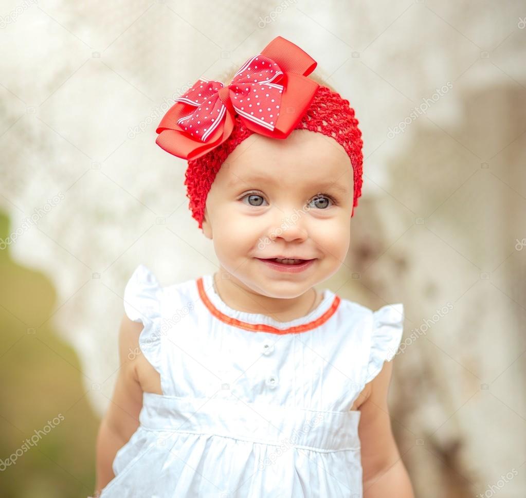 Magnifique Portrait De Bebe Fille Image Libre De Droit Par Forewer C
