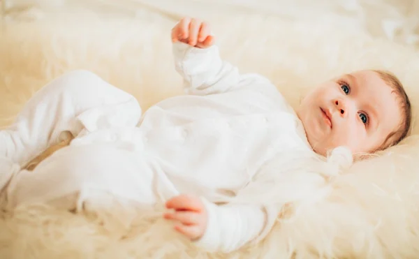 Schattig baby jongen — Stockfoto