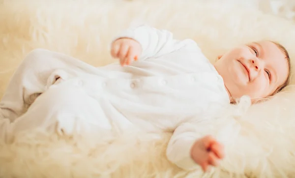 Schattig baby jongen — Stockfoto