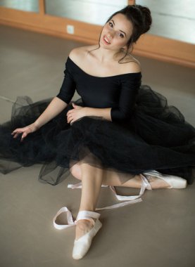 Balerin sınıf odasında dinlendirici