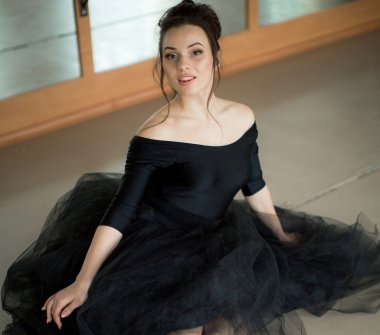 Balerin sınıf odasında dinlendirici