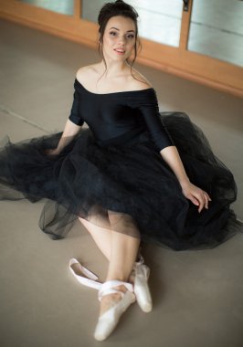 Balerin sınıf odasında dinlendirici