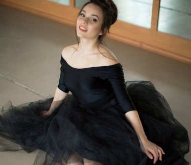 Balerin sınıf odasında dinlendirici