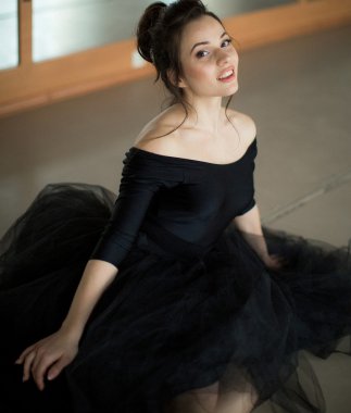 Balerin sınıf odasında dinlendirici