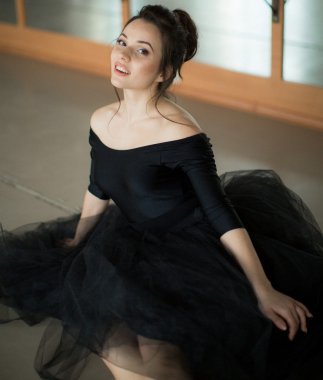 Balerin sınıf odasında dinlendirici