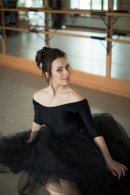 Balerin sınıf odasında dinlendirici