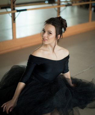 Balerin sınıf odasında dinlendirici