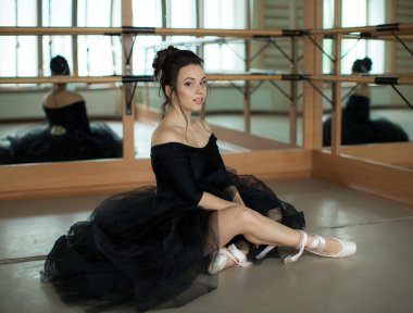 Balerin sınıf odasında dinlendirici