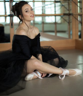 Balerin sınıf odasında dinlendirici