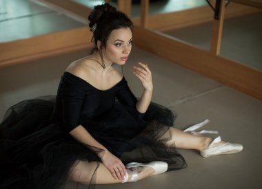 Balerin sınıf odasında dinlendirici