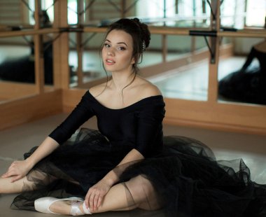 Balerin sınıf odasında dinlendirici