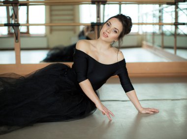 Balerin sınıf odasında dinlendirici