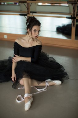 Balerin sınıf odasında dinlendirici