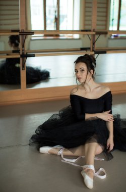 Balerin sınıf odasında dinlendirici