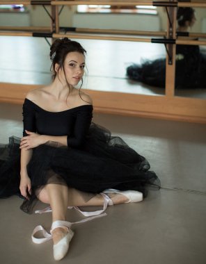 Balerin sınıf odasında dinlendirici