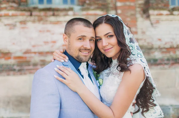 Gelin ve damat düğün gününde